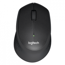 Chuột không dây Logitech M331 Silent - Màu Đen