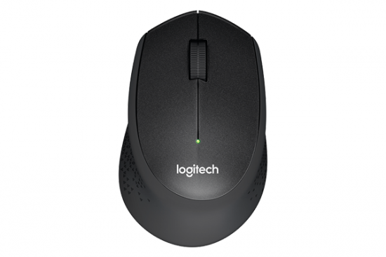Chuột không dây Logitech M331 Silent - Màu Đen