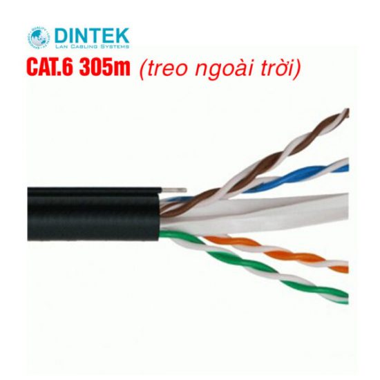 Dintek CAT.6 305m treo ngoài trời