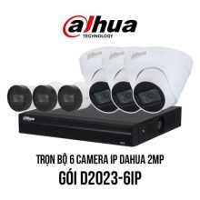 Trọn bộ 6 camera IP Dahua 2MP [D2023-6IP]