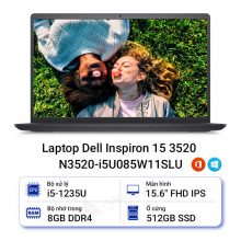 Laptop Dell Inspiron 15 3520 N3520-i5U085W11SLU