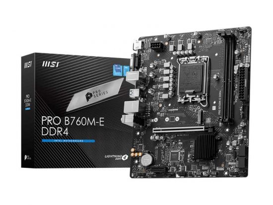 Mainboard MSI PRO B760M-E DDR4