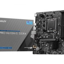 Mainboard MSI PRO H610M-S DDR4 (Intel H610/LGA1700/mATX)