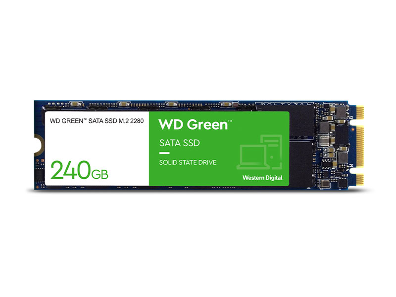 Ổ cứng SSD Western Digital Green 240GB M.2 2280 Sata 3 WDS240G3G0B
