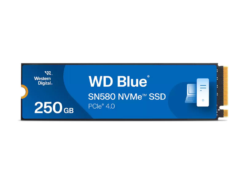 Ổ cứng SSD Western Digital Blue SN580 250GB PCIe Gen4 WDS250G3B0E