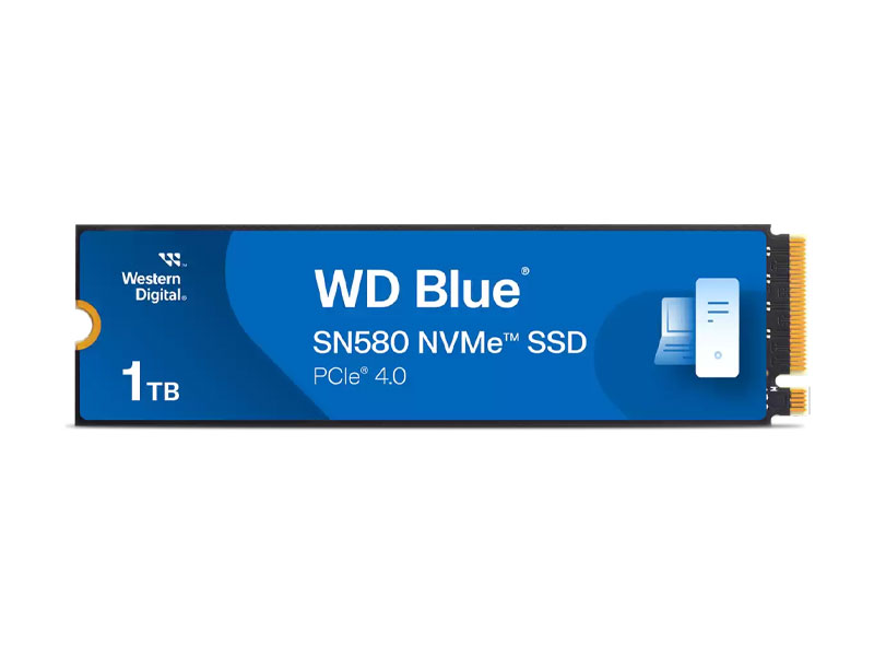 Ổ cứng SSD Western Digital Blue SN580 1TB PCIe Gen4 WDS100T3B0E