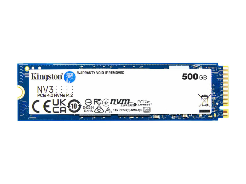 Ổ cứng SSD Kingston NV3 500GB PCIe Gen4 M.2 SNV3S/500G