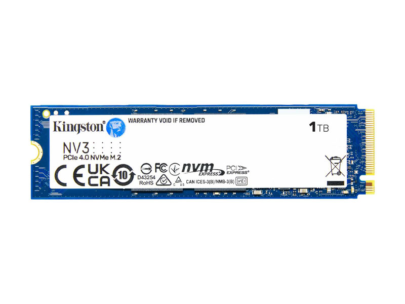 Ổ cứng SSD Kingston NV3 1000GB PCIe Gen4 M.2 SNV3S/1000G