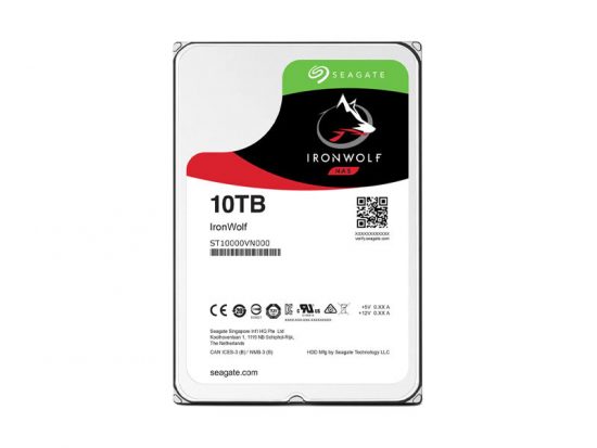 Ổ cứng HDD Seagate IronWolf 10TB 7200rpm 256Cache ST10000VN000 (PC)