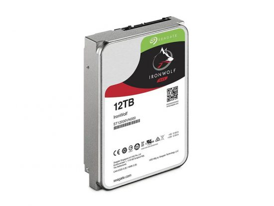 Ổ cứng HDD Seagate IronWolf 12TB 7200rpm 256Cache ST12000VN0008 (PC)