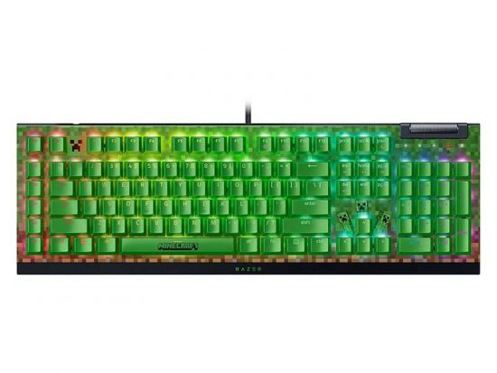 Bàn phím cơ gaming Razer BlackWidow V4 X - Minecraft Edition (RZ03-04704100-R3M1)