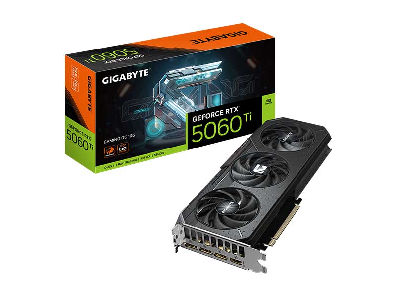 VGA Gigabyte GeForce RTX 5060 Ti GAMING OC 16G (GV-N506TGAMING OC-16GD)