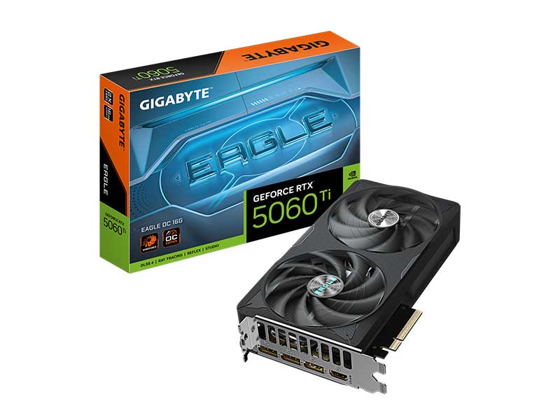 VGA Gigabyte GeForce RTX 5060 Ti EAGLE OC 16G (GV-N506TEAGLE OC-16GD)
