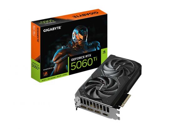 VGA Gigabyte GeForce RTX 5060 Ti WINDFORCE 8G (GV-N506TWF2-8GD)