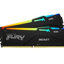 Ram PC Kingston FURY 64GB DDR5 5200MHz CL40 RGB KF552C40BBAK2-64 (2x32GB)