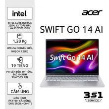 Laptop Acer Swift Go 14 AI SFG14-74T-55HD NX.JF9SV.001