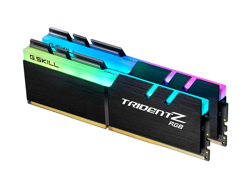 Ram PC Gskill Trident Z RGB 32GB DDR4 3200MHz F4-3200C16D-32GTZR (2x16GB)