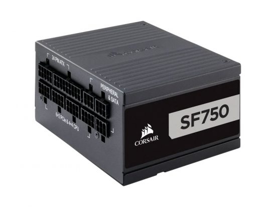 Nguồn máy tính Corsair SF750 80 Plus Platinum Full Modul CP-9020284-NA
