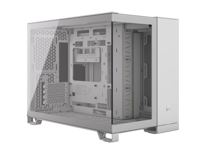 Vỏ case Corsair 2500X Tempered Glass Mid-Tower White CC-9011266-WW