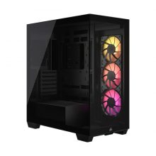 Vỏ case Corsair 3500X RGB Tempered Glass Mid-Tower Black CC-9011278-WW