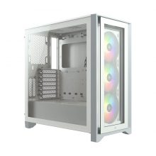 Vỏ case Corsair iCUE 4000X RGB TG White CC-9011205-WW