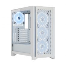 Vỏ case Corsair iCUE 4000D RGB AIRFLOW QL True White CC-9011232-WW