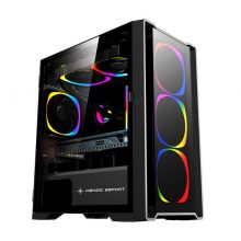 Vỏ case KENOO ESPORT MK500-3F M-ATX Đen