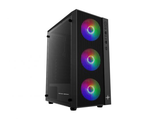Vỏ case KENOO ESPORT AF13-3F ATX Đen
