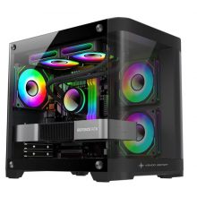 Vỏ case KENOO ESPORT MK400 M-ATX Đen