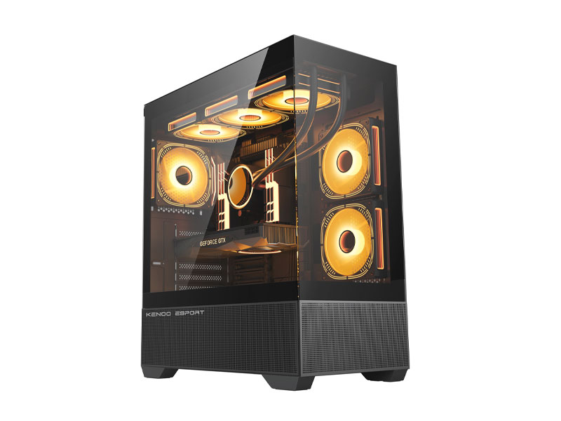 28255_vo_case_kenoo_esport_ak400_e_atx_den_1 Vỏ case KENOO ESPORT AK400 E-ATX Đen