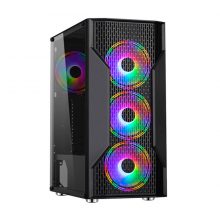 Vỏ case KENOO ESPORT AF300-3F ATX Đen