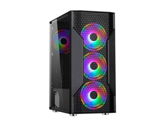 Vỏ case KENOO ESPORT AF300-3F ATX Đen