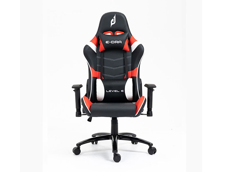 Ghế game E-DRA Level E EGC229 màu đỏ-trắng-đen