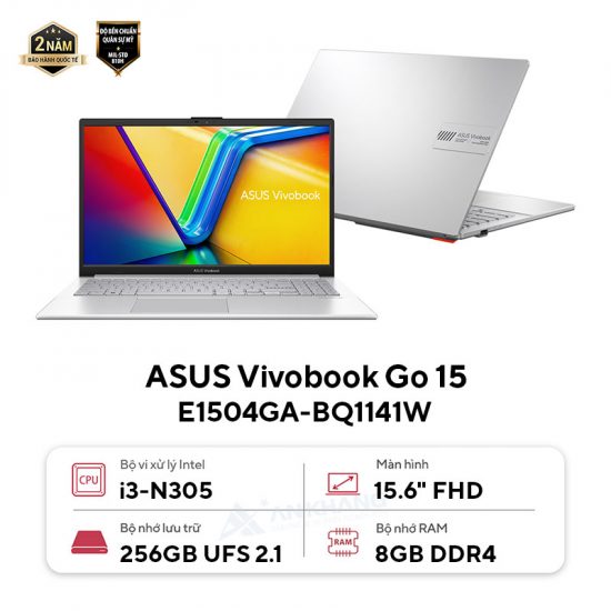 Laptop ASUS Vivobook Go 15 E1504GA-BQ1141W