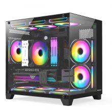 Vỏ case Huntkey S920 Storm Full View (Black)