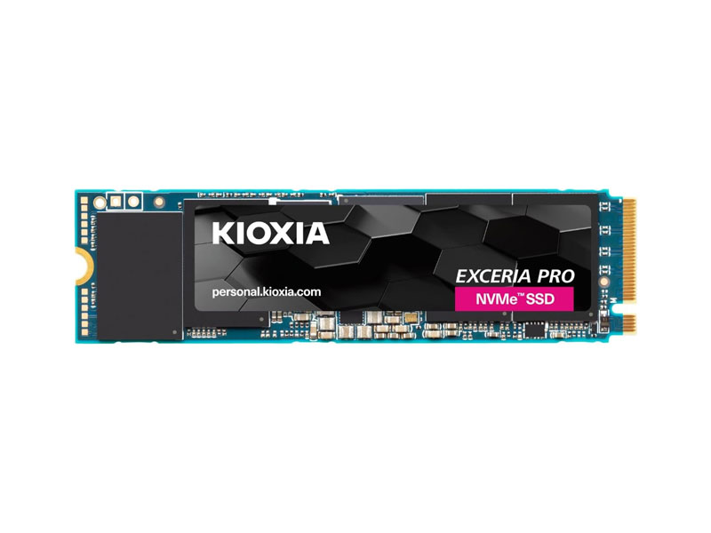 Ổ cứng SSD Kioxia Exceria PRO 2TB NVME PCIe4x4 LSE10Z002TG8 tản (7300-6400MB/s)