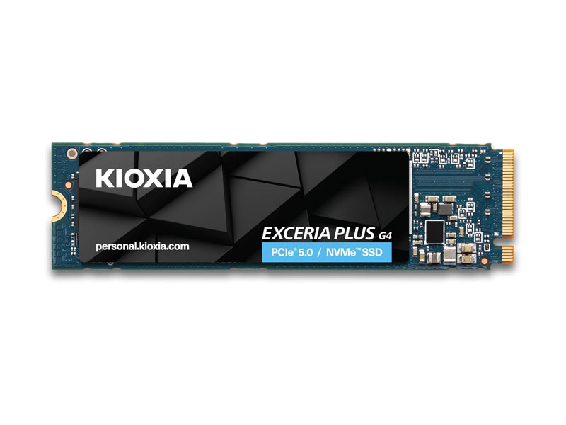 Ổ cứng SSD Kioxia Exceria PLUS G4 2TB NVME PCIe5x4 LVD10Z002TG8 tản (10000-8200MB/s)