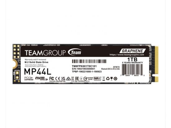 Ổ cứng SSD TeamGroup MP44L 1TB PCIe4x4 TM8FPK001T0C101 (5000-4500MB/s)