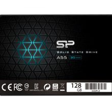 Ổ cứng SSD Silicon A55 128GB 2.5inch Sata SP128GBSS3A55S25 (460-360MB/s)