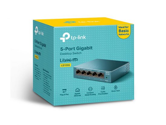 Switch TP-Link LS105G (5 Cổng 10/100/1000Mbps)