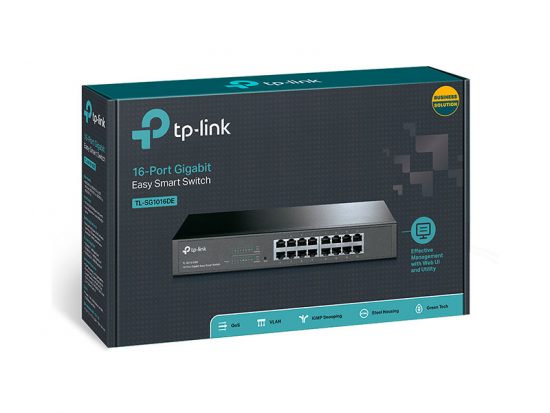Switch TP-Link TL-SG1016DE (16 Cổng 10/100/1000Mbps)