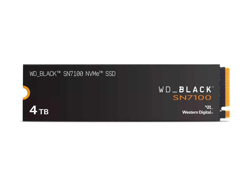 Ổ cứng SSD WD Black SN7100 4TB PCIe Gen4 WDS400T4X0E (7000-6700MB/s)