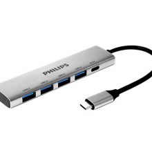 Cổng chuyển đổi Philips USB-C Hub 5 in 1 SWR1603G/97
