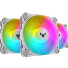 Bộ 3 quạt tản nhiệt  ASUS TUF Gaming TF120 ARGB (Màu trắng)