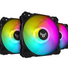 Bộ 3 quạt tản nhiệt  ASUS TUF Gaming TF120 ARGB (Màu đen)