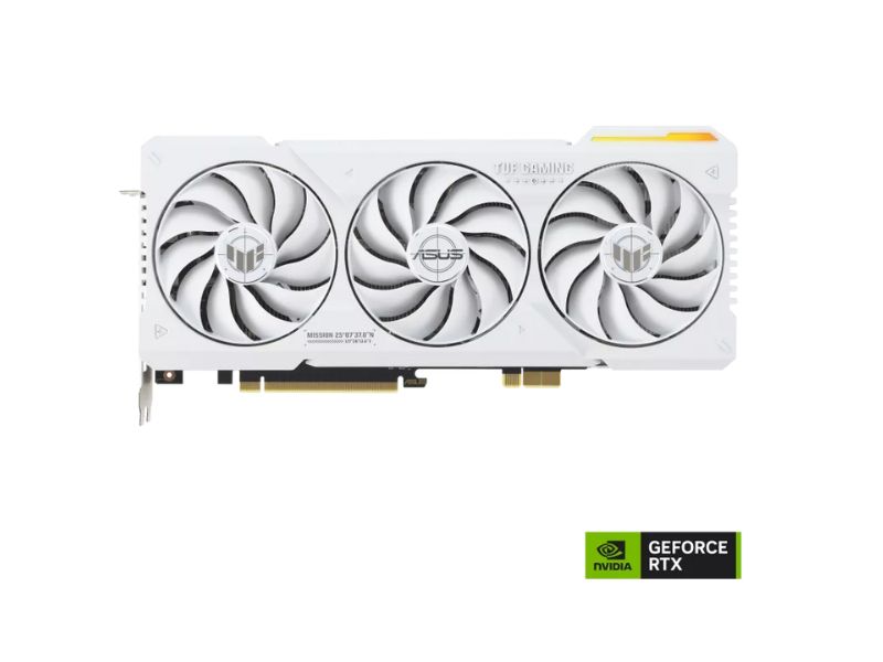 VGA ASUS TUF Gaming GeForce RTX 4070 Ti SUPER BTF OC 16GB GDDR6X Trắng (TUF-RTX4070TIS-O16G-BTF-WHITE)