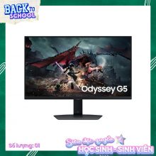 Màn hình Gaming Samsung Odyssey G5 G50D LS27DG502EEXXV (27 inch - 2K - IPS - 180Hz - 1ms)
