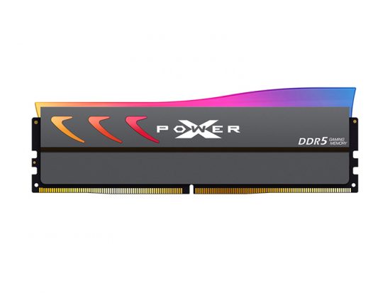 Ram PC Silicon Storm 16GB DDR5 6000MHz SP016GXLWU60CFSK xám