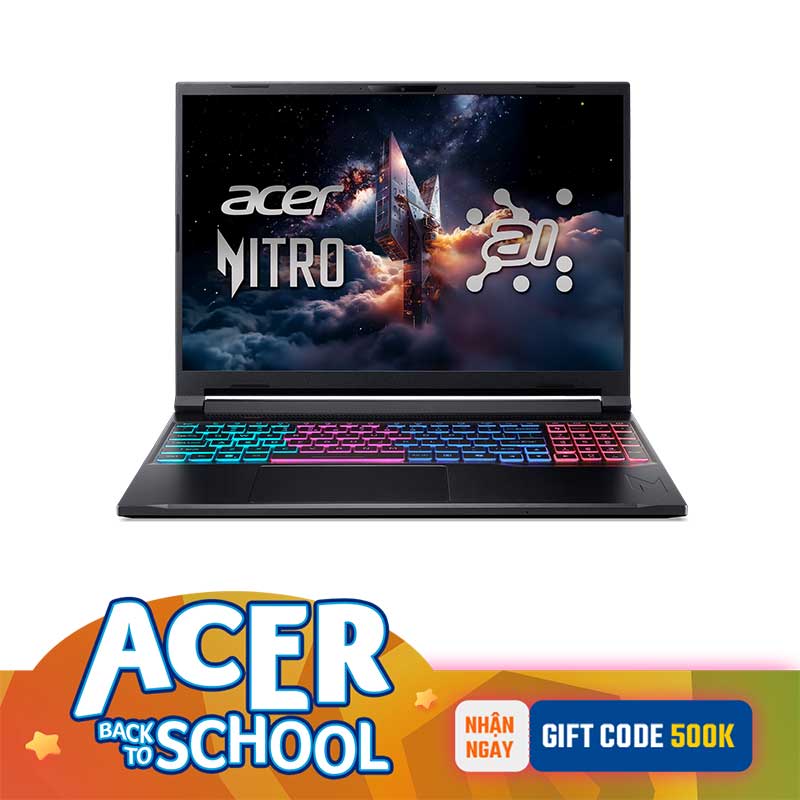 Laptop Acer Gaming Nitro V 16 AI ProPanel ANV16S-61-R0B8 NH.QXQSV.001