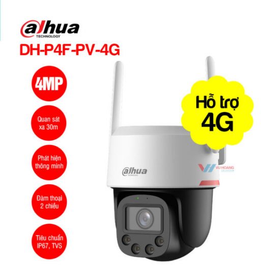 Camera 4G Dahua DH-P4F-PV-4G